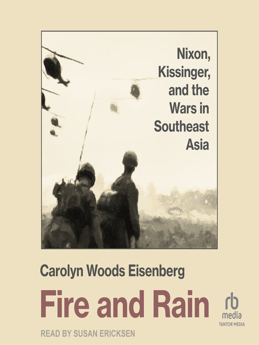 Title details for Fire and Rain by Carolyn Woods Eisenberg - Wait list